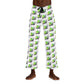Men's Green Snail Pajama Pants