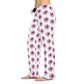 Pink Flowers Pajama Pants